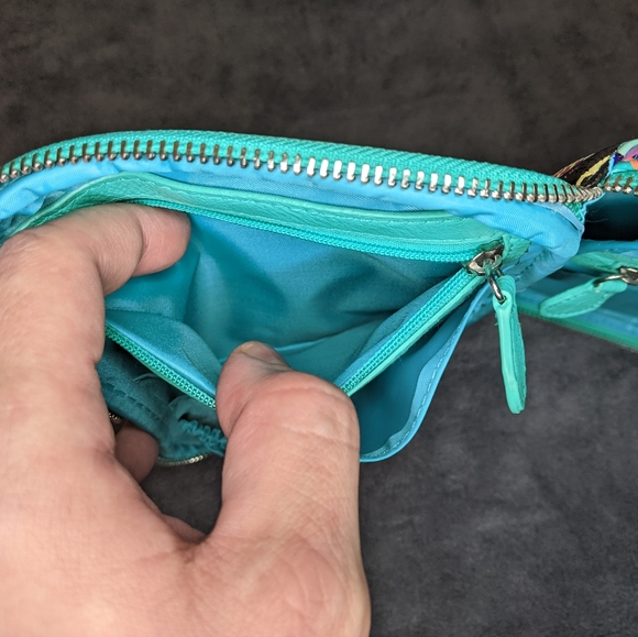 Colorful Travel Bag Organizer Multiple Pockets Cosmetics or School - Picture 10 of 11